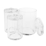 Maxbell Clear Acrylic Cotton Swab Cosmetic Makeup Case Storage Holder Box G