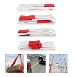 Max Flat Lifting Sling Towing Pulling Strap Rope Synthetic Fibre 3 Tonne 4 Meter