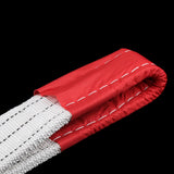 Max Flat Lifting Sling Towing Pulling Strap Rope Synthetic Fibre 5 Tonne  1 Meter