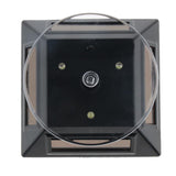 Max Solar Powered Turntable Rotating Display Stand & Light Watch Jewelry Black