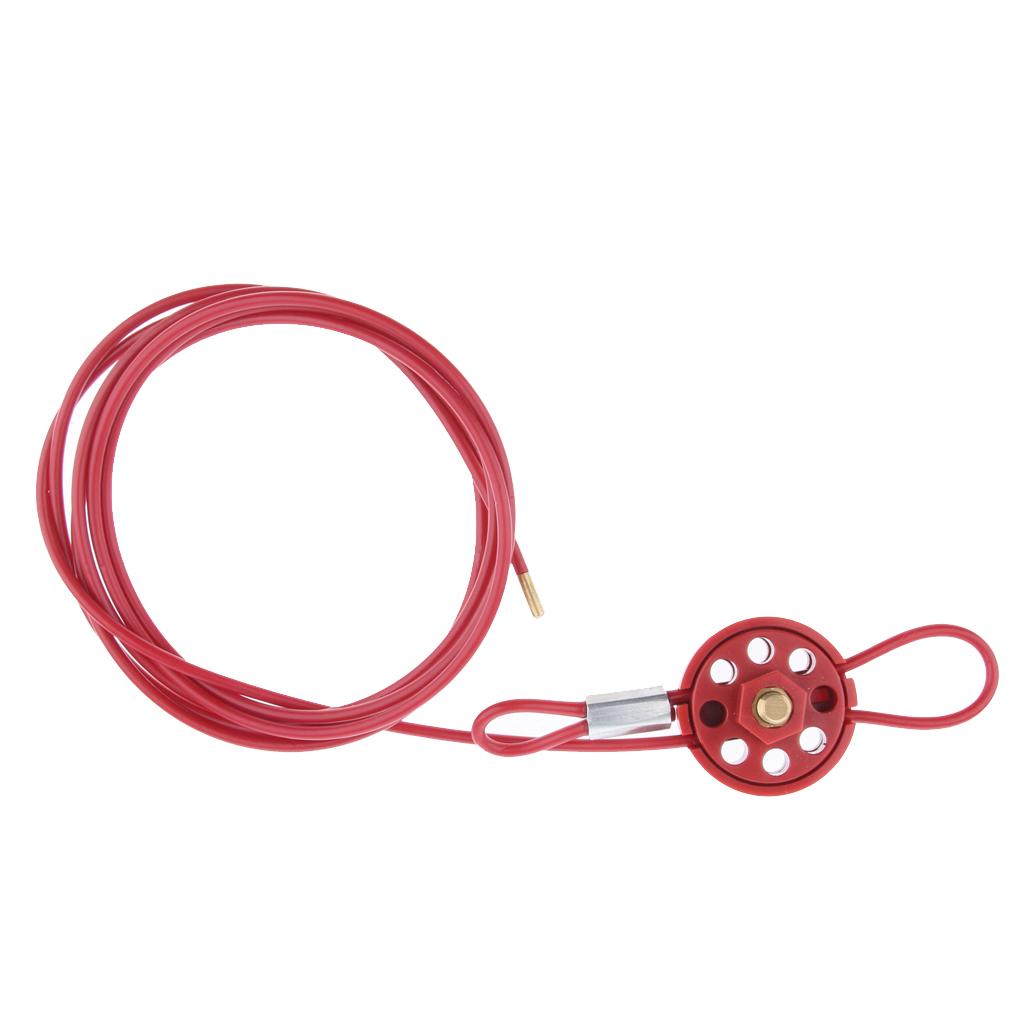 ⚡️Buy Max Adjustable Lockout Cable LOTO lockout tagout Electrical ...