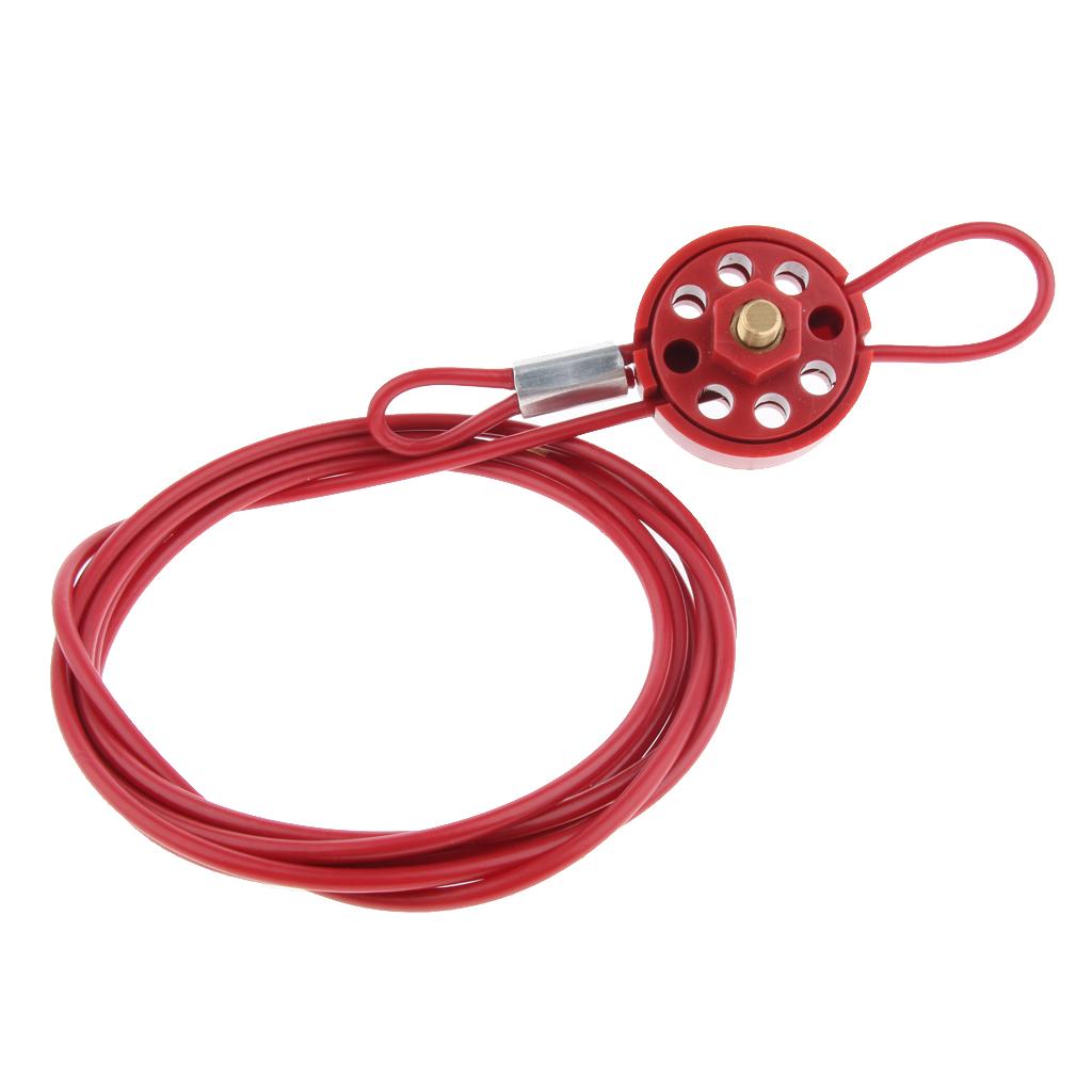 ⚡️Buy Max Adjustable Lockout Cable LOTO lockout tagout Electrical ...