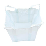 Max 2t FIBC Bulk Bag Super Sack Waste Storage 3.3x3.3x3.3' Basic w/ 4 Handles