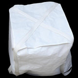 Max 2t FIBC Bulk Bag Super Sack Waste Storage 3.3x3.3x3.9' Basic w/2 Side Handle