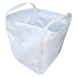 Max 2t FIBC Bulk Bag Super Sack Waste Storage 3.3x3.3x3.9' Basic w/2 Side Handle