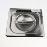 Maxbell 1PC Stainless Steel Lid Solid for 1/6 Size Steam Table Pan