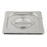 Maxbell 1PC Stainless Steel Lid Solid for 1/6 Size Steam Table Pan