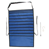 Max Desk Pocket Organizer Bedside Storage Bag Oxford Cloth Book Student Blue