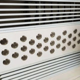 Max Stainless Steel Air Vent Louver Round Hole Air Vent Cover Louver 19mm