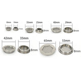 Max Stainless Steel Air Vent Louver Round Hole Air Vent Cover Louver 19mm