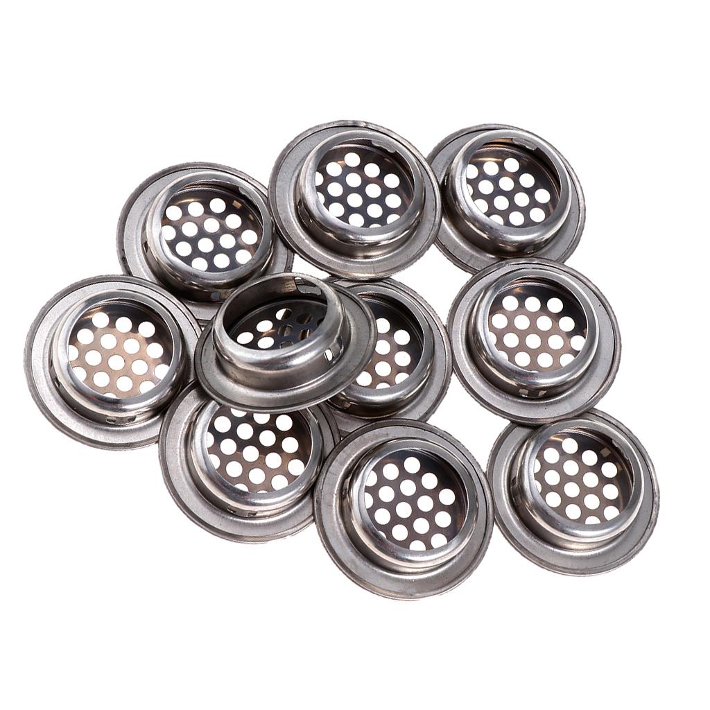 Max Stainless Steel Air Vent Louver Round Hole Air Vent Cover Louver 25mm