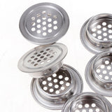 Max Stainless Steel Air Vent Louver Round Hole Air Vent Cover Louver 29mm