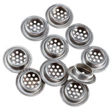 Max Cabinet Air Vents Cover Stainless Steel Round Vent Mesh Hole Louver 19mm
