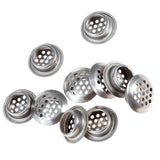Max Cabinet Air Vents Cover Stainless Steel Round Vent Mesh Hole Louver 19mm