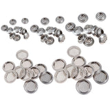 Max Cabinet Air Vents Cover Stainless Steel Round Vent Mesh Hole Louver 19mm