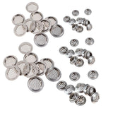 Max Cabinet Air Vents Cover Stainless Steel Round Vent Mesh Hole Louver 19mm
