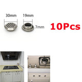 Max Cabinet Air Vents Cover Stainless Steel Round Vent Mesh Hole Louver 19mm
