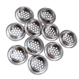 Max Cabinet Air Vents Cover Stainless Steel Round Vent Mesh Hole Louver 29mm