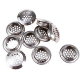 Max Cabinet Air Vents Cover Stainless Steel Round Vent Mesh Hole Louver 29mm