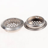 Max Cabinet Air Vents Cover Stainless Steel Round Vent Mesh Hole Louver 35mm
