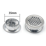 Max Maxb Stainless Steel Air Vent Louver 35mm Round Cabine Hole Air Vent Cover Louver