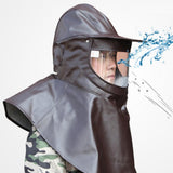 Maxbell Protective Shawl Hood Acid and Alkali Resistant Hood Sand Blasting Hood Tool B
