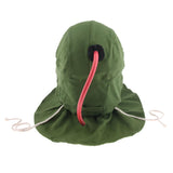 Maxbell Sand Proof Heat Protection Hood Face Mask Anti-dust Equipment Green