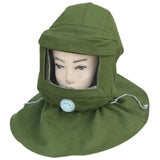 Maxbell Sand Proof Heat Protection Hood Face Mask Anti-dust Equipment Green