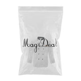 Max Unisex Chef's-Uniform Long Sleeve Double-Breasted Men Women Chef Coat White L