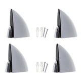 Maxbell 4x Adjustable Glass Clamp Clip Wood Glass Shelf Support Bracket  S