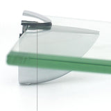 Maxbell 4x Adjustable Glass Clamp Clip Wood Glass Shelf Support Bracket  S