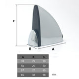 Maxbell 4x Adjustable Glass Clamp Clip Wood Glass Shelf Support Bracket  S