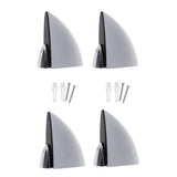 Maxbell 4x Adjustable Glass Clamp Clip Wood Glass Shelf Support Bracket  S