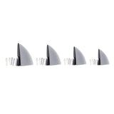 Maxbell 4x Adjustable Glass Clamp Clip Wood Glass Shelf Support Bracket  L