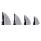 Maxbell 4x Adjustable Glass Clamp Clip Wood Glass Shelf Support Bracket  XL