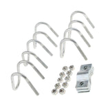 Maxbell 5 Pieces Pig Obstetric Table Waterer Pipe U Shape Clip Fastener Size 1