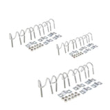 Maxbell 5 Pieces Pig Obstetric Table Waterer Pipe U Shape Clip Fastener Size 1