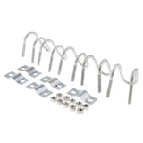 Maxbell 5 Pieces Pig Obstetric Table Waterer Pipe U Shape Clip Fastener Size 1