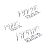 Maxbell 5 Pieces Pig Obstetric Table Waterer Pipe U Shape Clip Fastener Size 1