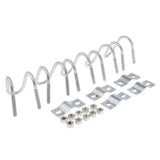 Maxbell 5 Pieces Pig Obstetric Table Waterer Pipe U Shape Clip Fastener Size 1