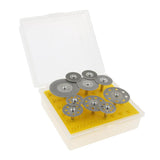 Max 10Pcs Diamond Cutting Discs Cut-off Wheel Set for Rotary Tool
