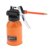 Max 250ml Steel High Pressure Hand Pump Oiler Oil Pot Spray Can for Lubricants