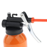 Max 250ml Steel High Pressure Hand Pump Oiler Oil Pot Spray Can for Lubricants