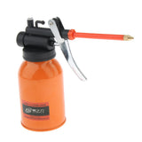 Max 250ml Steel High Pressure Hand Pump Oiler Oil Pot Spray Can for Lubricants