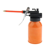 Max 250ml Steel High Pressure Hand Pump Oiler Oil Pot Spray Can for Lubricants