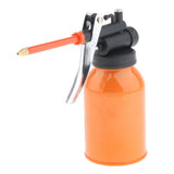 Max 250ml Steel High Pressure Hand Pump Oiler Oil Pot Spray Can for Lubricants