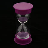 Max Plastic Hourglass Sand Glass Timer for Office Desktop Random Color 5 Min