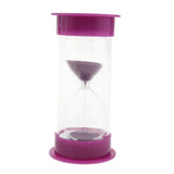 Max Plastic Hourglass Sand Glass Timer for Office Desktop Random Color 5 Min