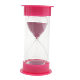 Maxbell Plastic Hourglass Sand Glass Timer for Office Desktop Random Color 15 Min