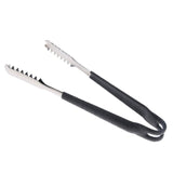 Max Stainless Steel Kitchen Grill Ice Tongs w/ Silicone Anti slip Handle 6 Inch